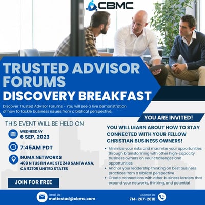 trusted advisor forums discovery breakfast